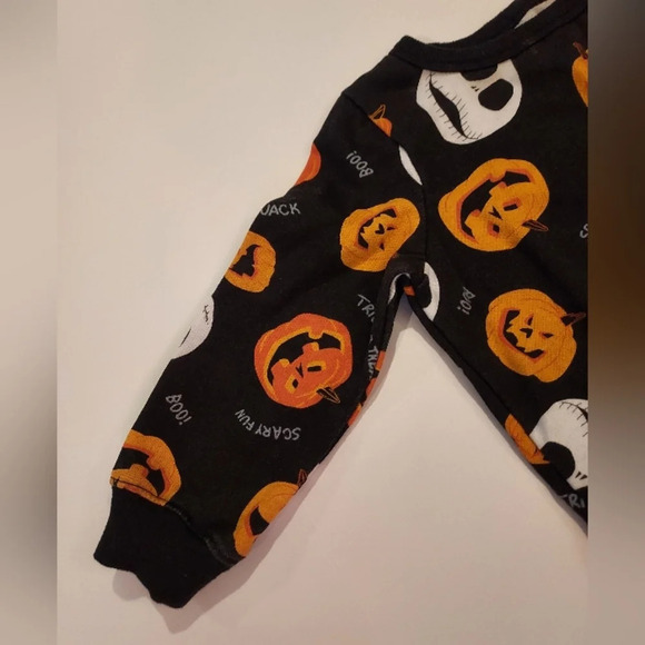Disney The Nightmare Before Christmas Halloween Fleece Top and Bottom Set 2T - Picture 3 of 9